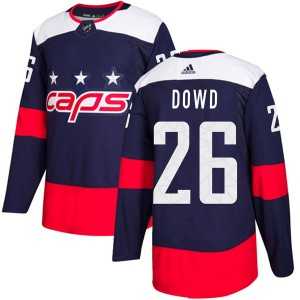 Mens Washington Capitals #26 Nic Dowd Adidas 2018 Stadium Series Navy Blue Jersey Dzhi